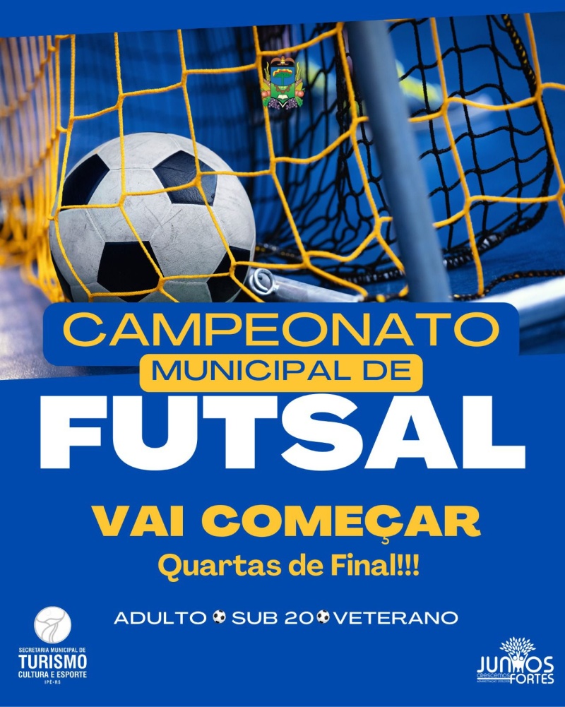 Foto Campeonato Municipal de Futsal - Quartas de Final